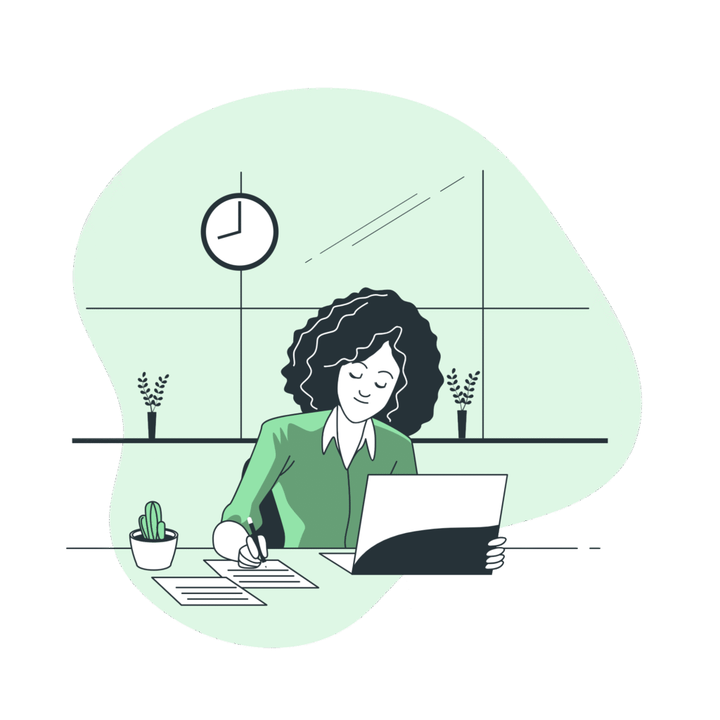 link building specialist working