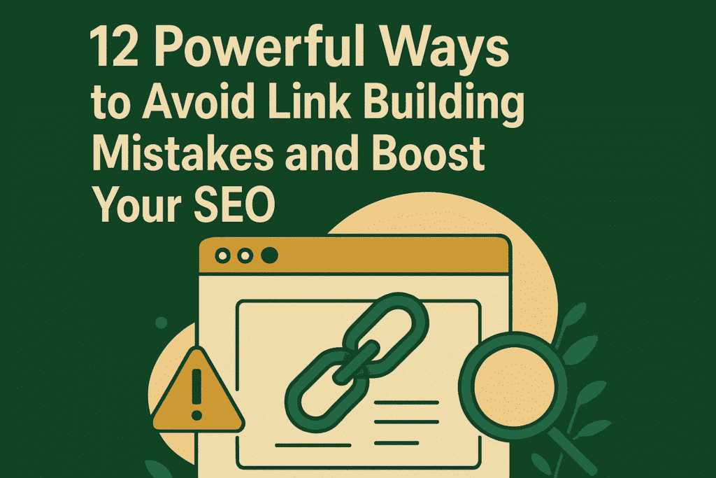 link building mistakes